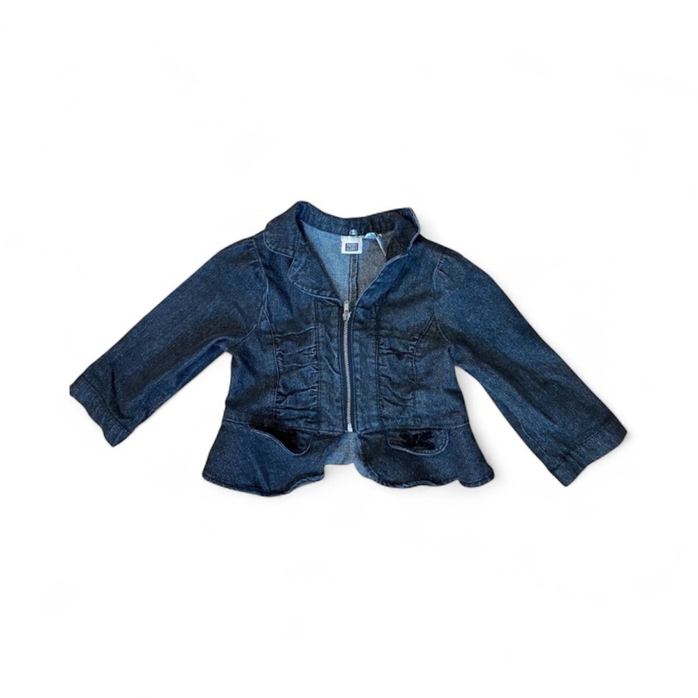 Faded Glory Zip-Up Jean Jacket